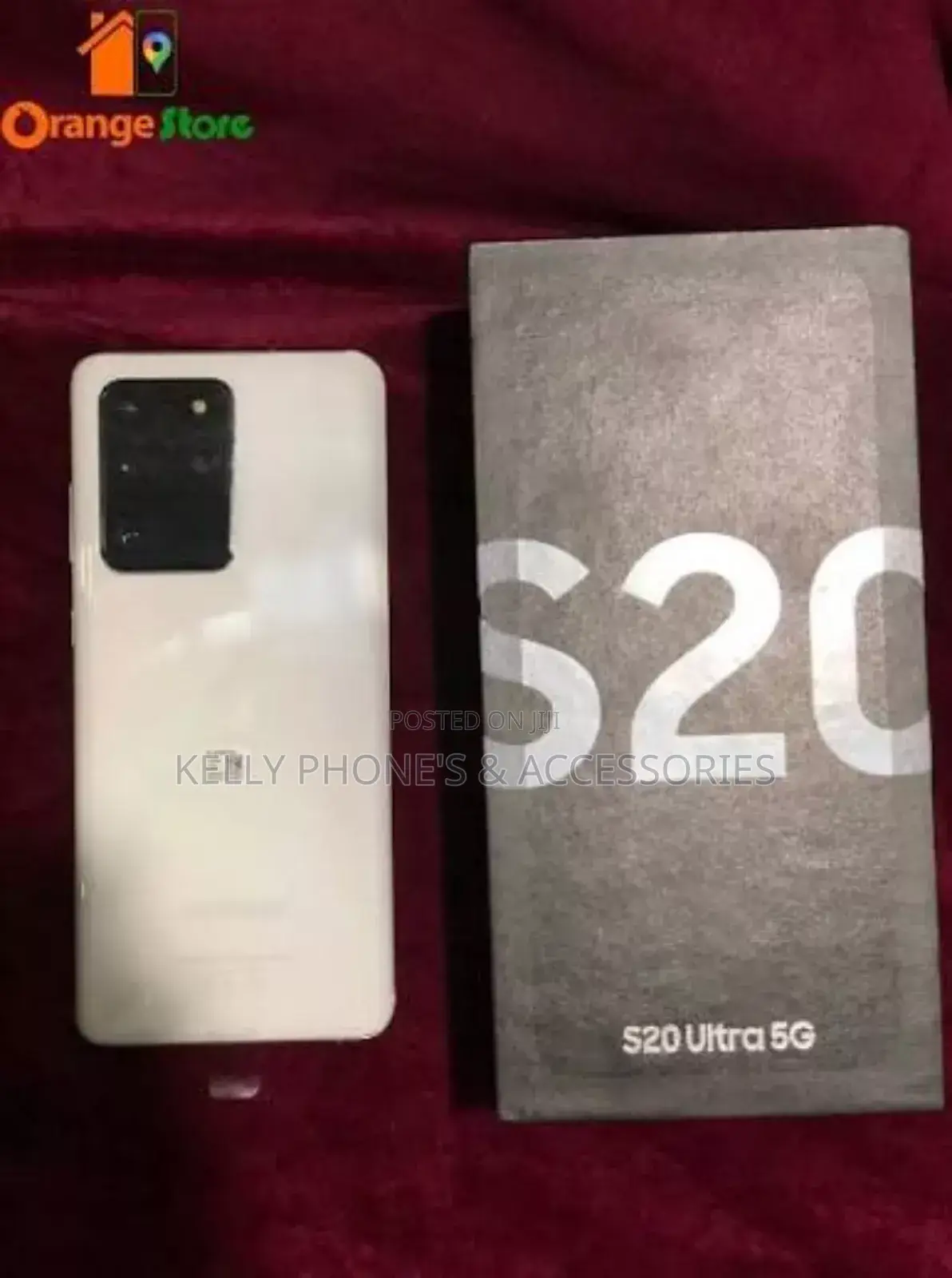 New Samsung Galaxy S20 Ultra 5G 256 GB White