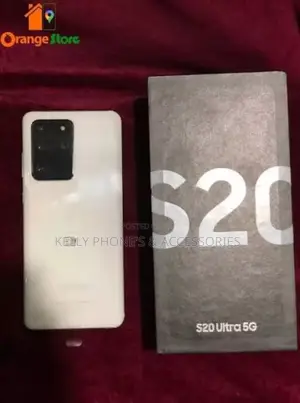 New Samsung Galaxy S20 Ultra 5G 256 GB White