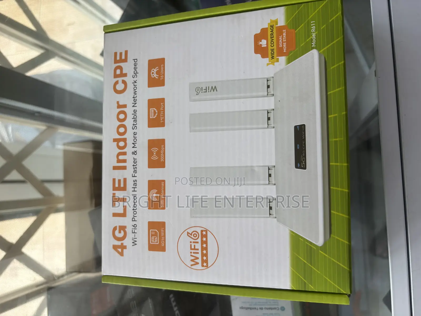 Ultra 4g Lte Indoor CPR Universal Sim Wifi 6 Router