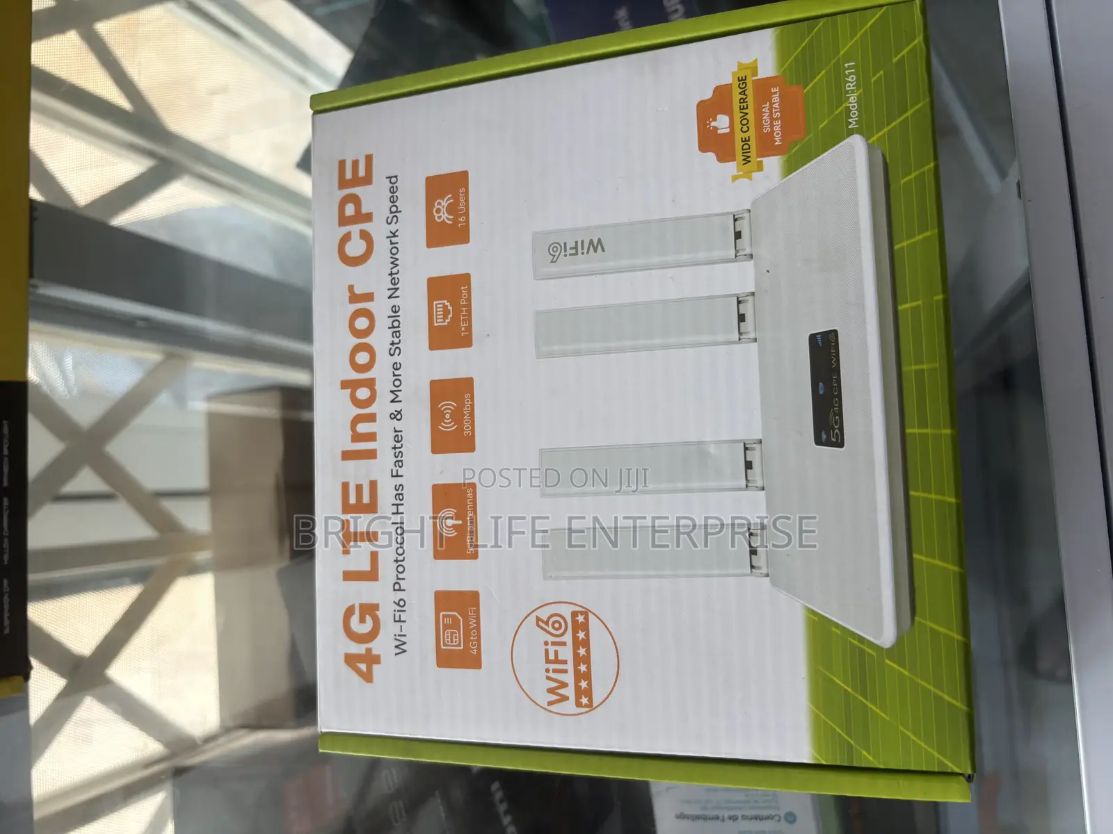 Ultra 4g Lte Indoor CPR Universal Sim Wifi 6 Router