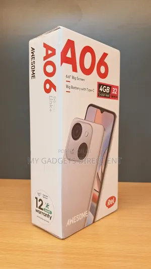 New Itel A06 32 GB Gold
