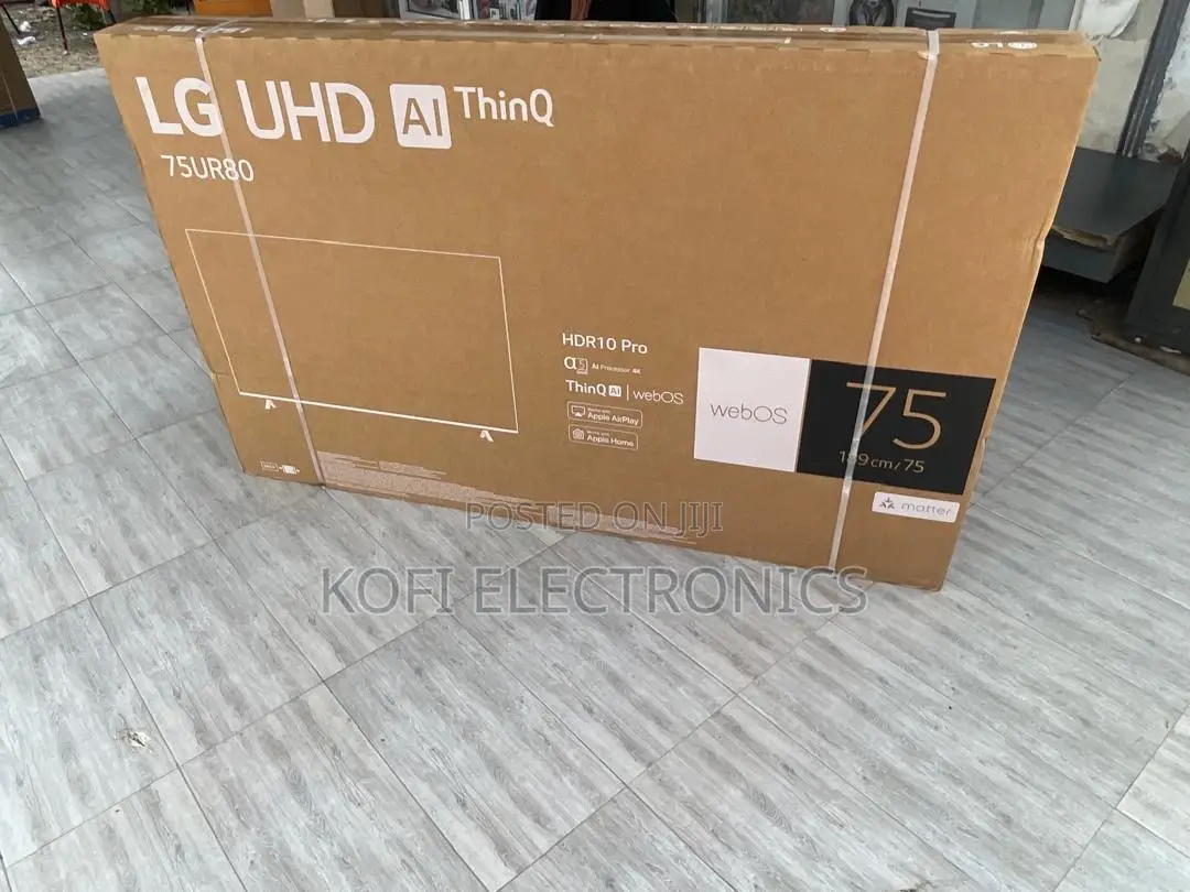 Lg 75” Uhd Ai Where Ultra Vision Meets Ultra Intelligence