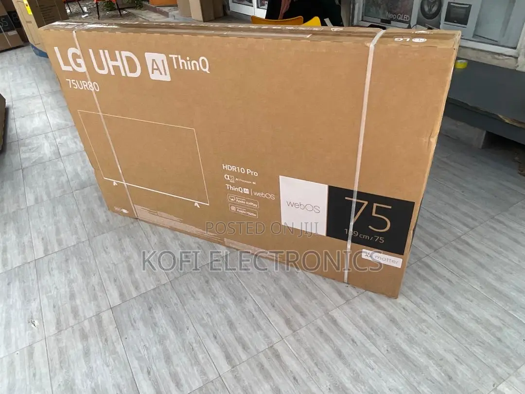 Lg 75” Uhd Ai Where Ultra Vision Meets Ultra Intelligence
