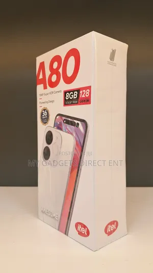 New Itel A80 128 GB Black