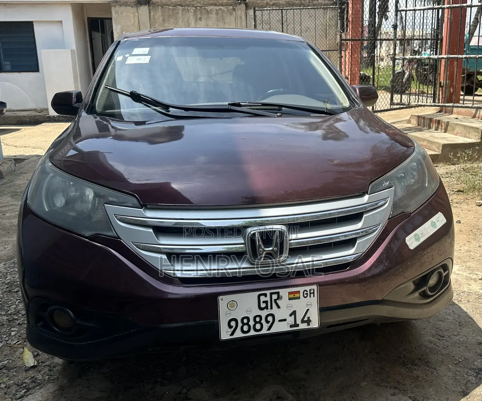 Honda CR-V 2014 Burgundy