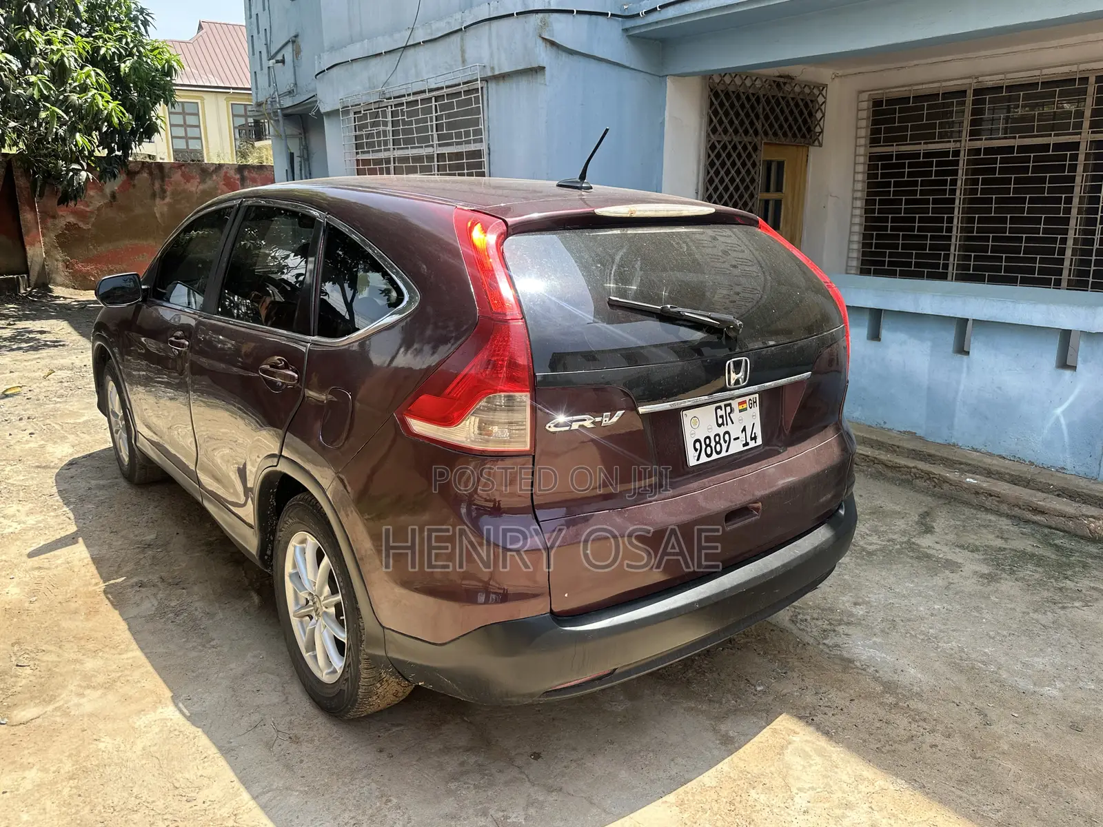 Honda CR-V 2014 Burgundy