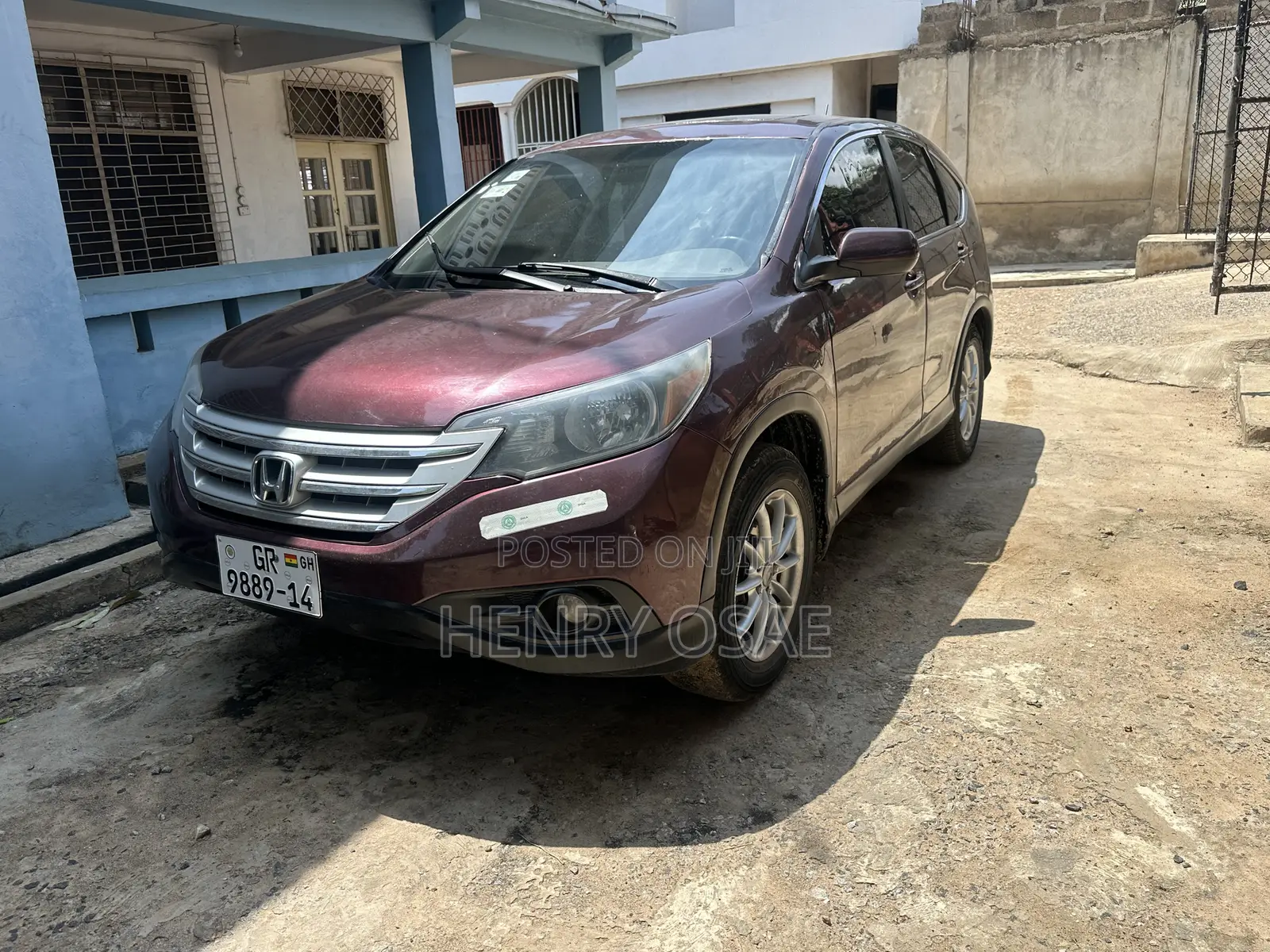 Honda CR-V 2014 Burgundy