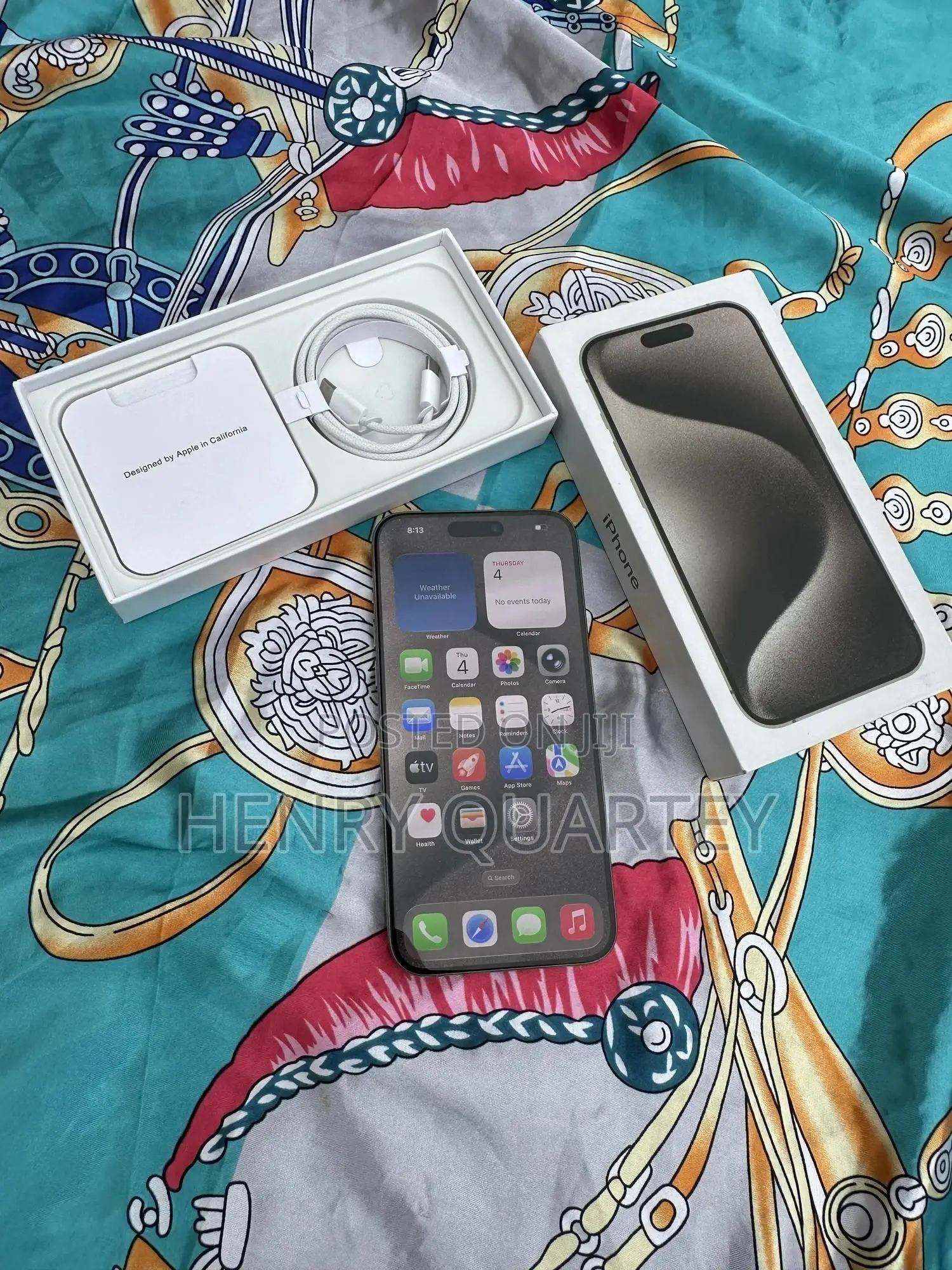 Apple iPhone 15 Pro Max 256 GB Silver