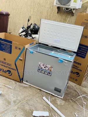Available Now at Store Grey PCF-2530-1a —200lt Pearl Chest Freezer