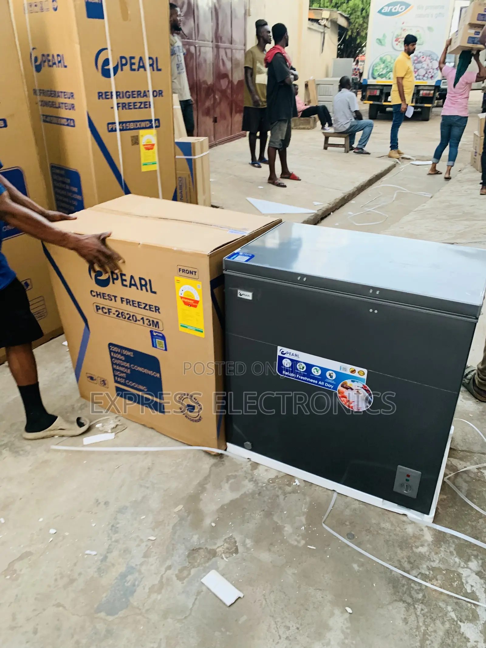 PCF-2620-13m—199ltrs Pearl Chest Freezer . Single Door