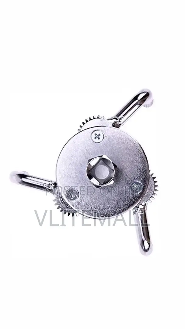 Heavy Duty Two Way Oil Filter Wrench Tool With 3 Jaw - Removal Tool