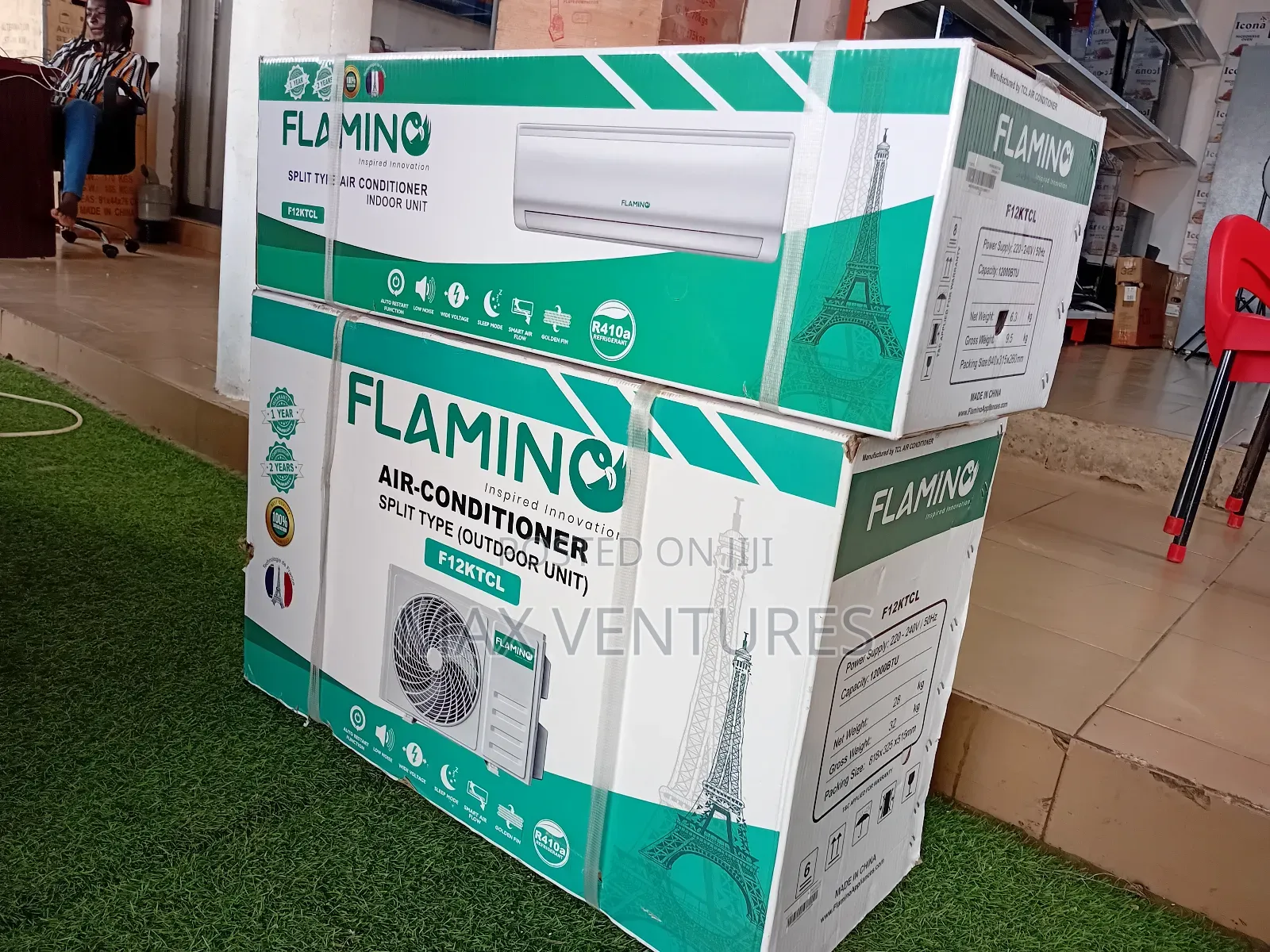 Flamino 1.5hp Split Ac Indoor Unit Brand New Rapid Cooling Flow
