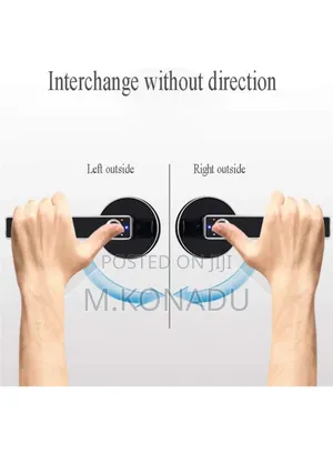 Smart Electronic Home Wooden Door Office Room Fingerprint Lock