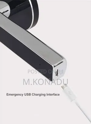 Smart Electronic Home Wooden Door Office Room Fingerprint Lock