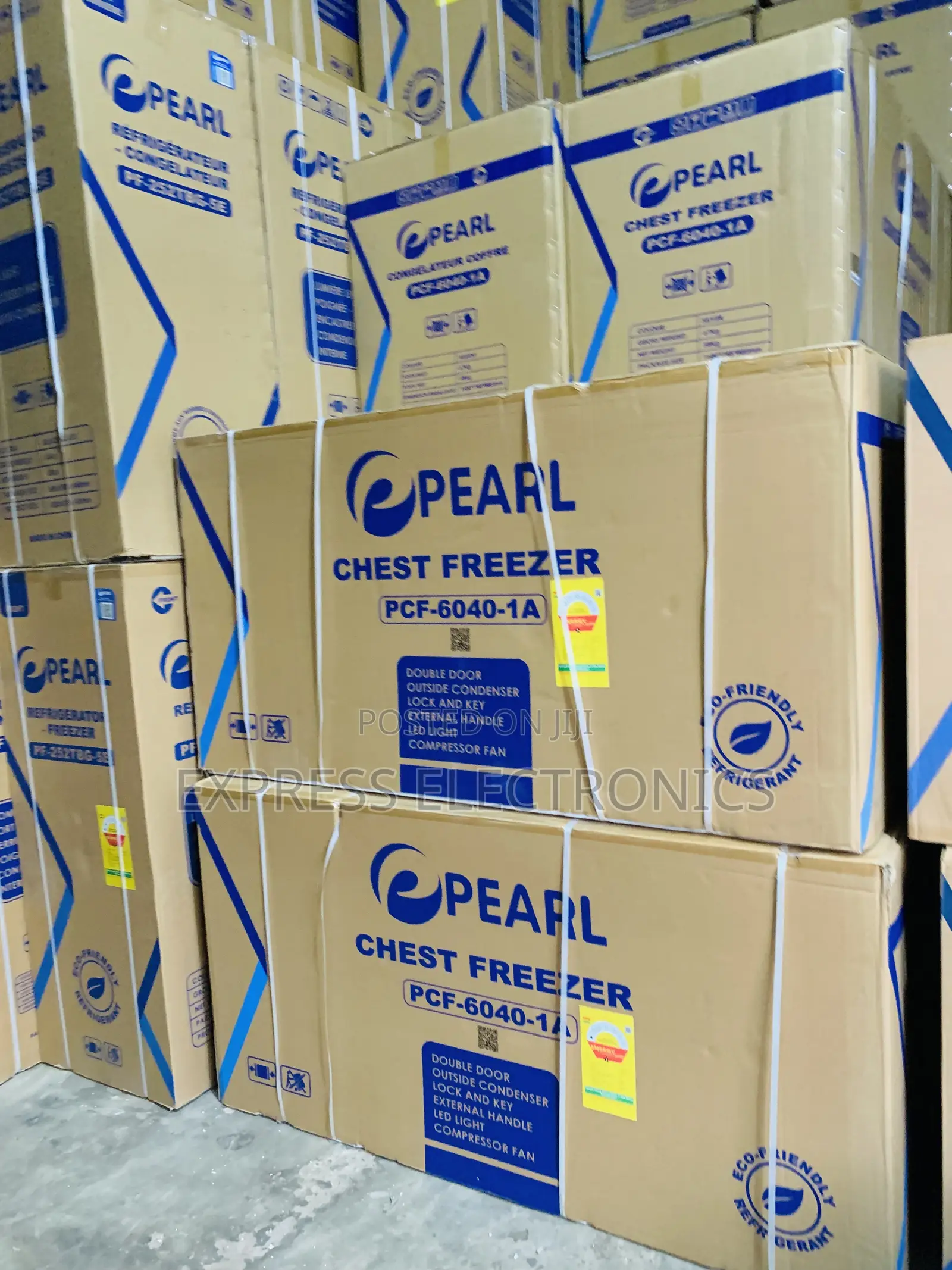 Ultra Sleek Modern PCF-6040-1a —508l Pearl Chest Freezer