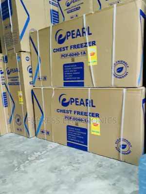 Available Now at Store PCF-6040-1a —508ltrs Pearl Chest Freezer .