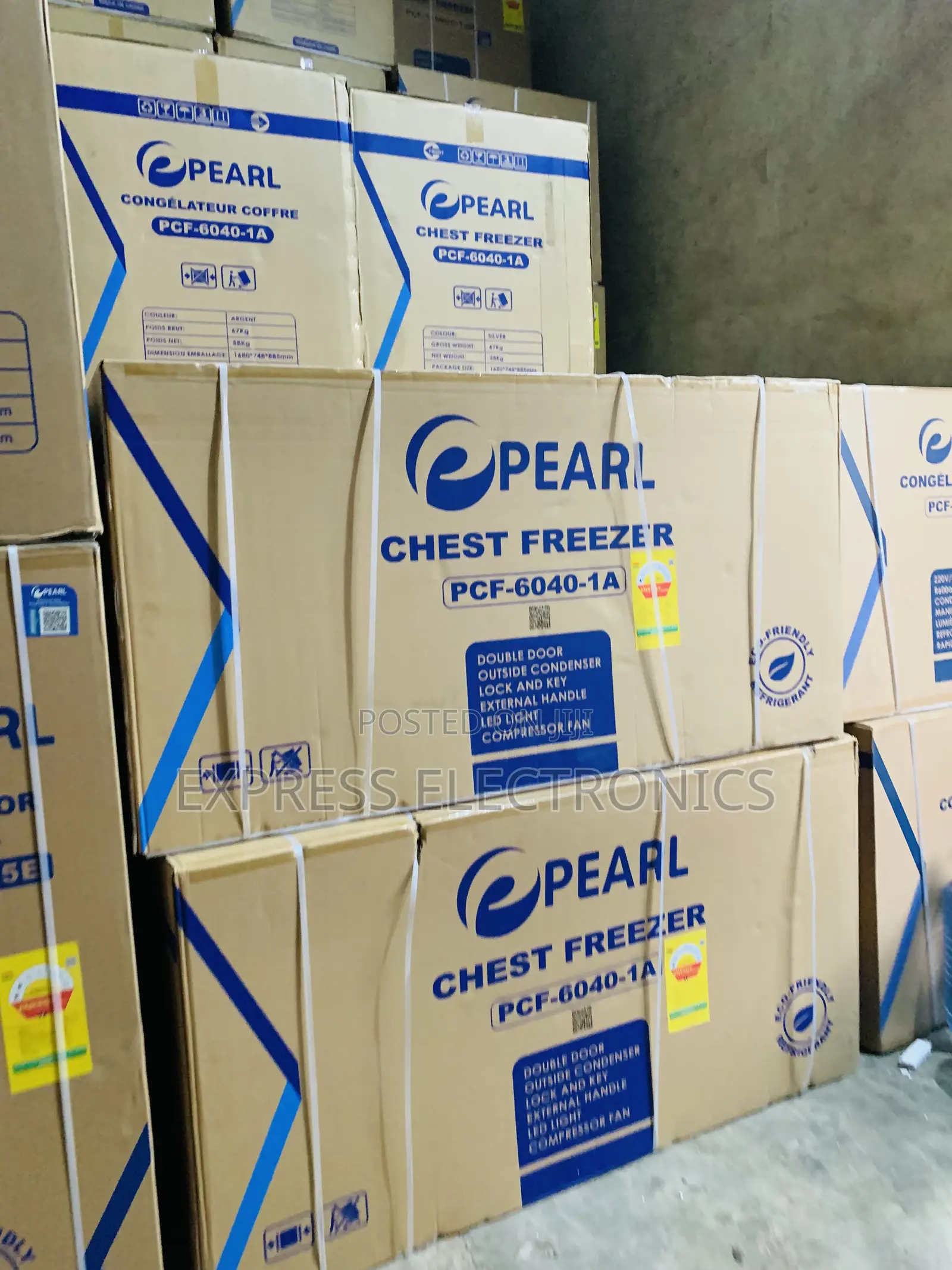 Shop From the Best Store PCF-6040-1a —508ltrs Pearl Chest Freezer .