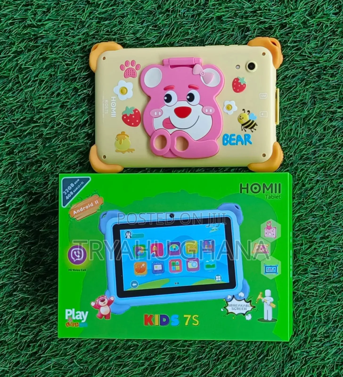 Homii Kids Tablet 7s – 32gb + 4gb Ram | 7" Hd Learning Tablet In Ghana