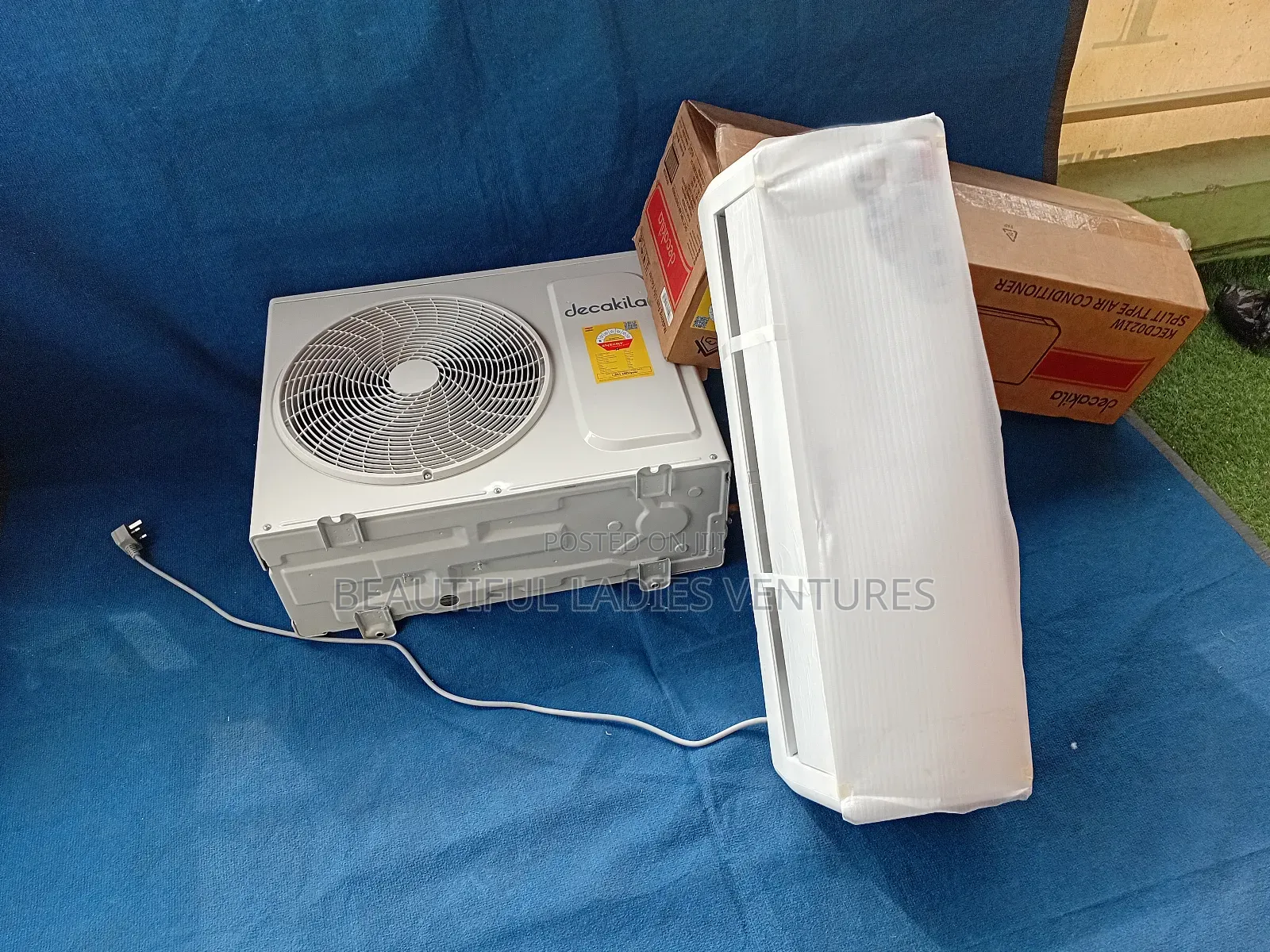 “Decakila Air Conditioner – Tough Cooling 1.5hp Split System