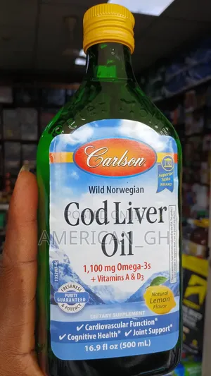 Wild Norwegian Cod Liver Oil, 500ml
