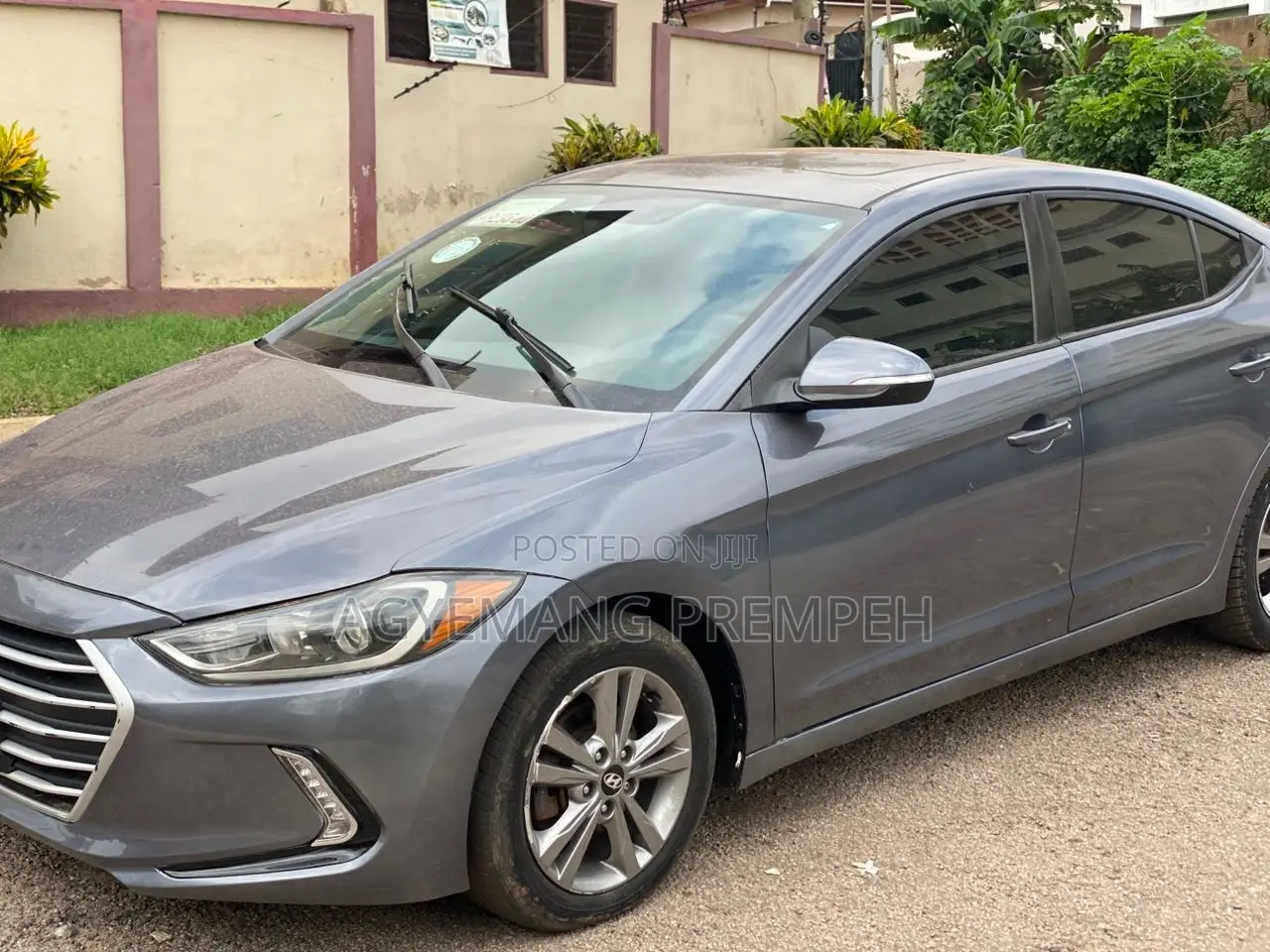 Hyundai Elantra Limited 2018 Gray