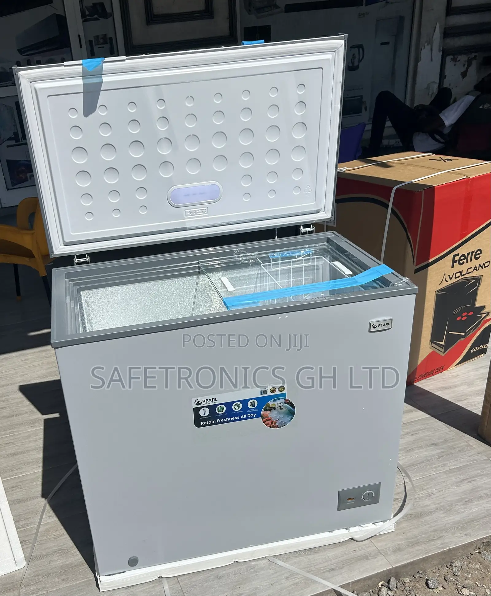 Zealous Grey Electric Pearl (Pcf-2530-1a) 150liters Freezer