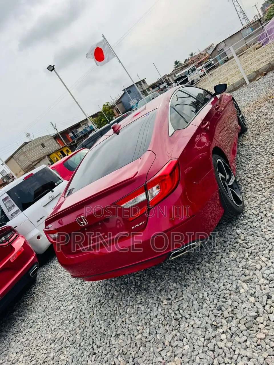 Honda Accord Sport (1.5L 4cyl Turbo CVT) 2019 Red