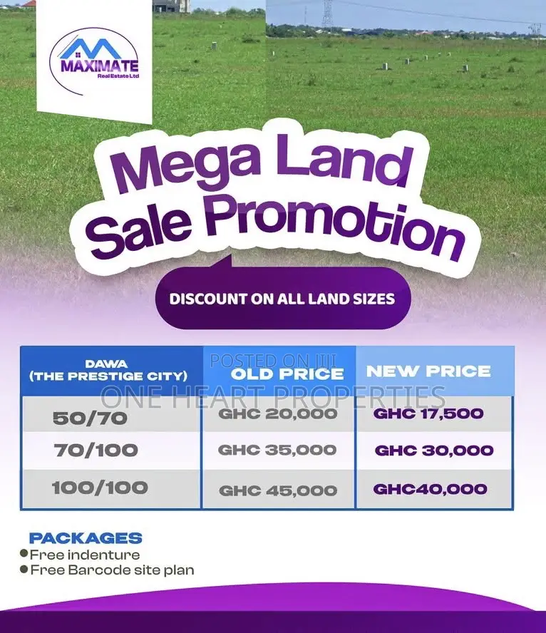 Prestige City Community Lands for Sale, Dawa