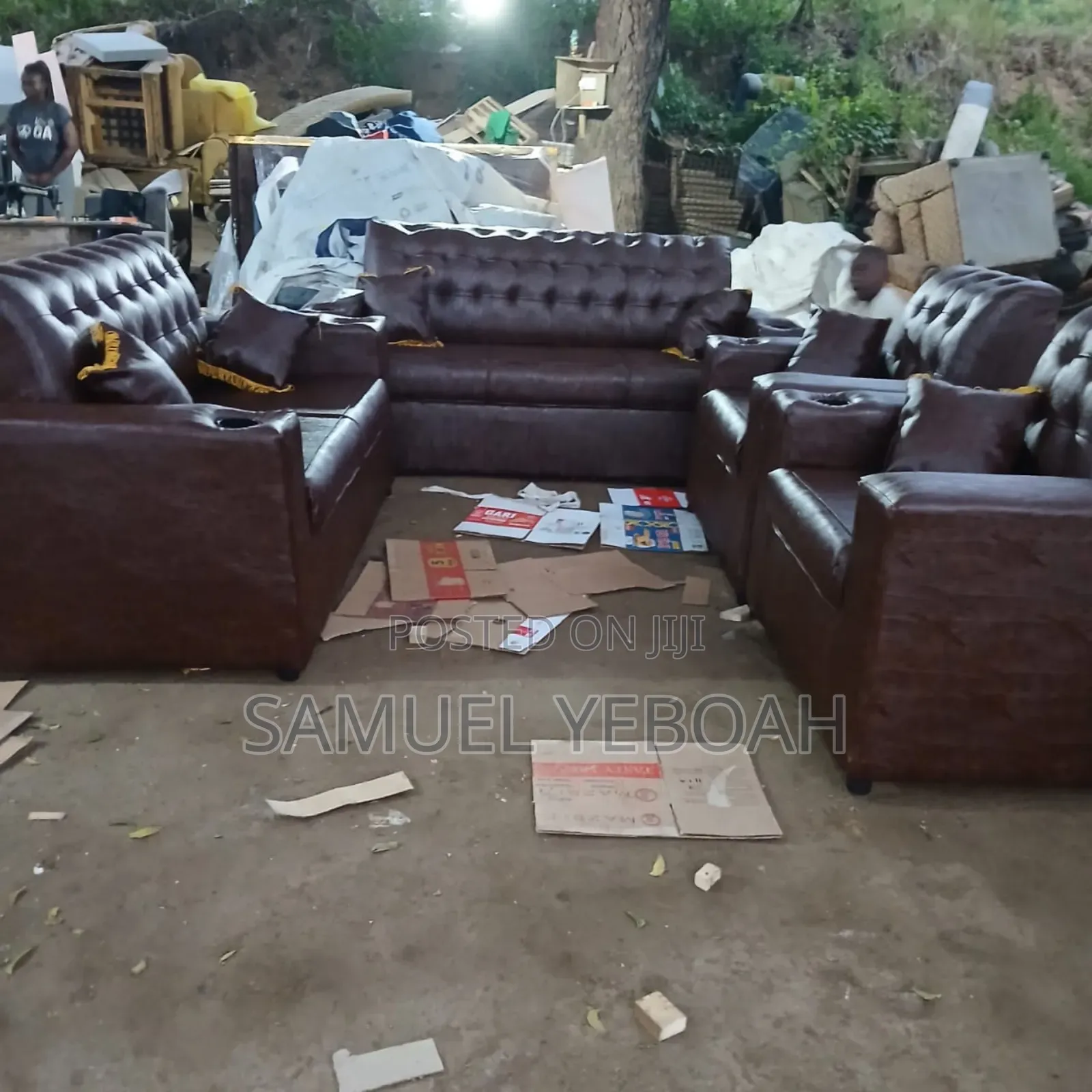 Neat Sofa Set ( Free Delivery)