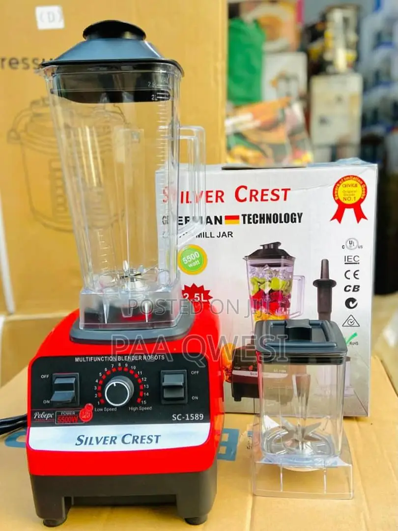 Heavy Duty Silver Crest Double Cup Blender