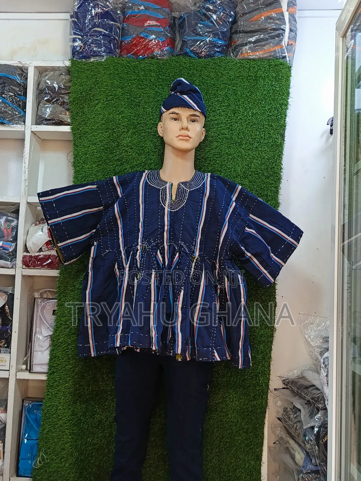 Ghanaian Men's Smocks - Christmas Sales Off