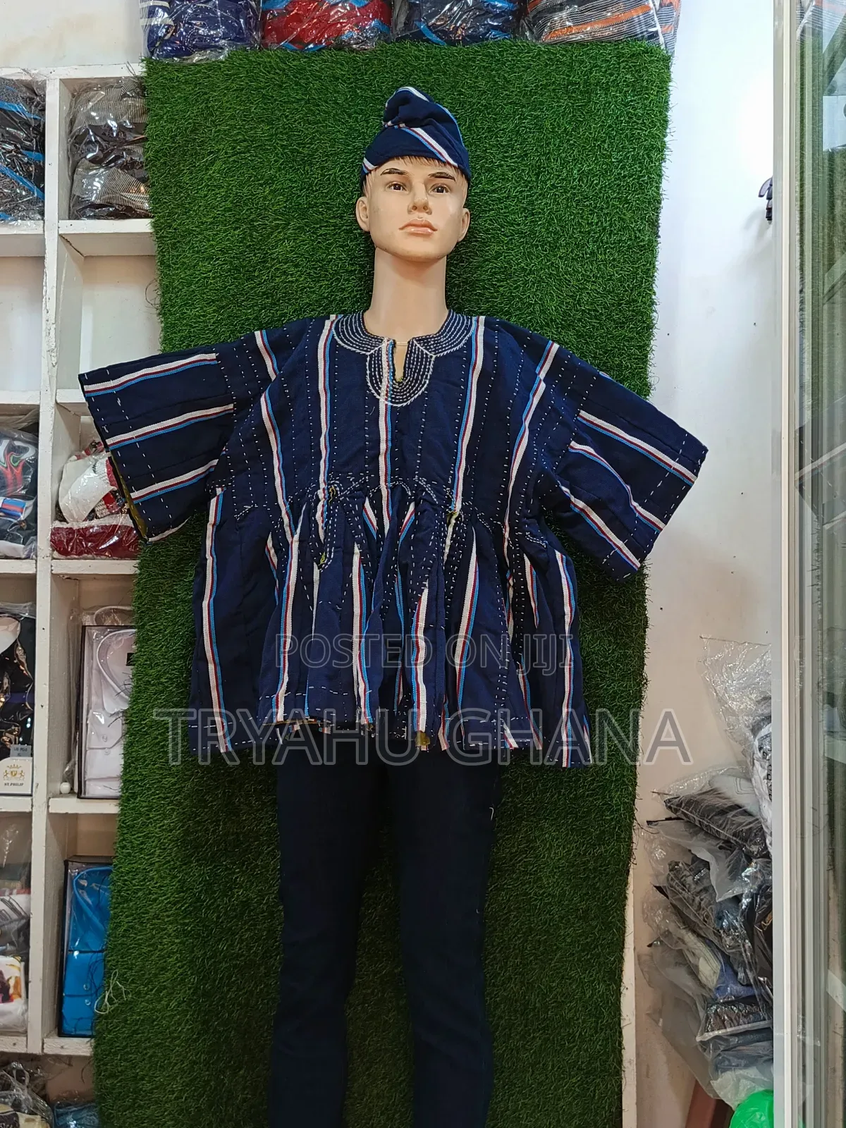 Ghanaian Men's Smocks - Christmas Sales Off