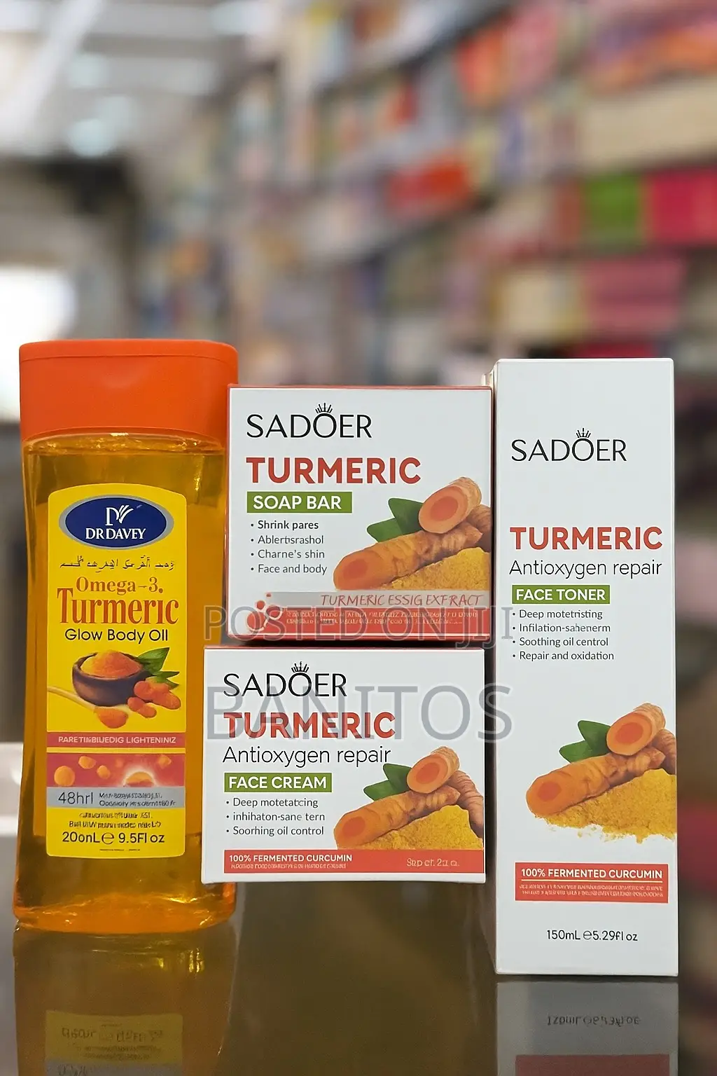 Tumeric Face and Body Set