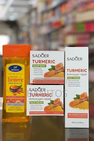 Tumeric Face and Body Set