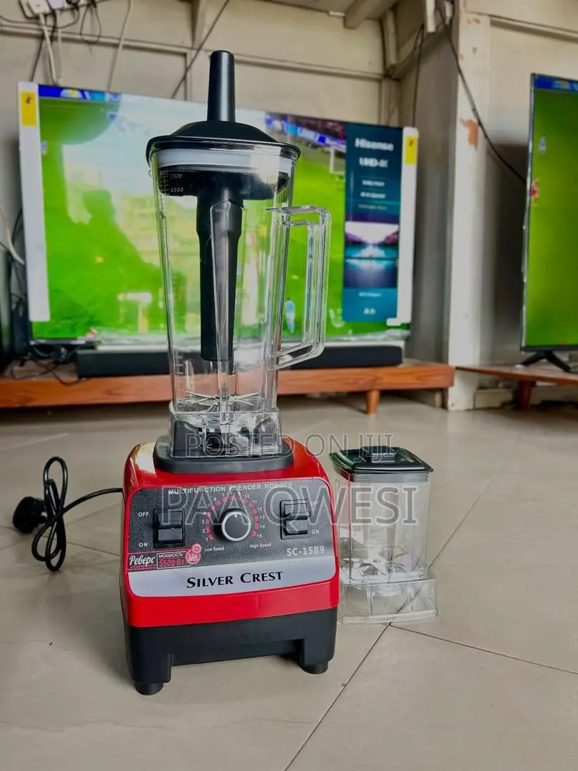 4500w 2 In 1 Silver Crest Commercial Blender