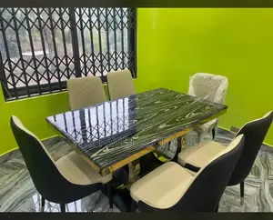 An Eye Catching Marble Dining Set ,6seater