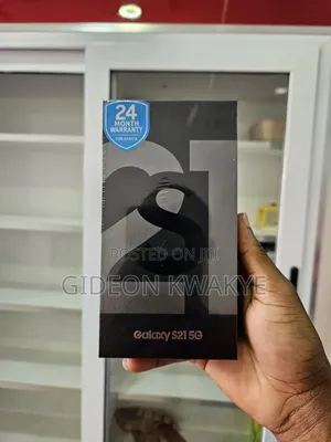 New Samsung Galaxy S21 5G 128 GB Black