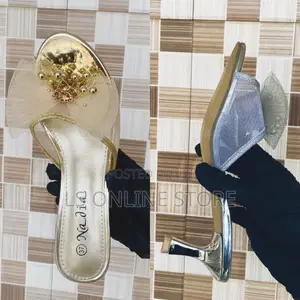 Silver and Gold Heels