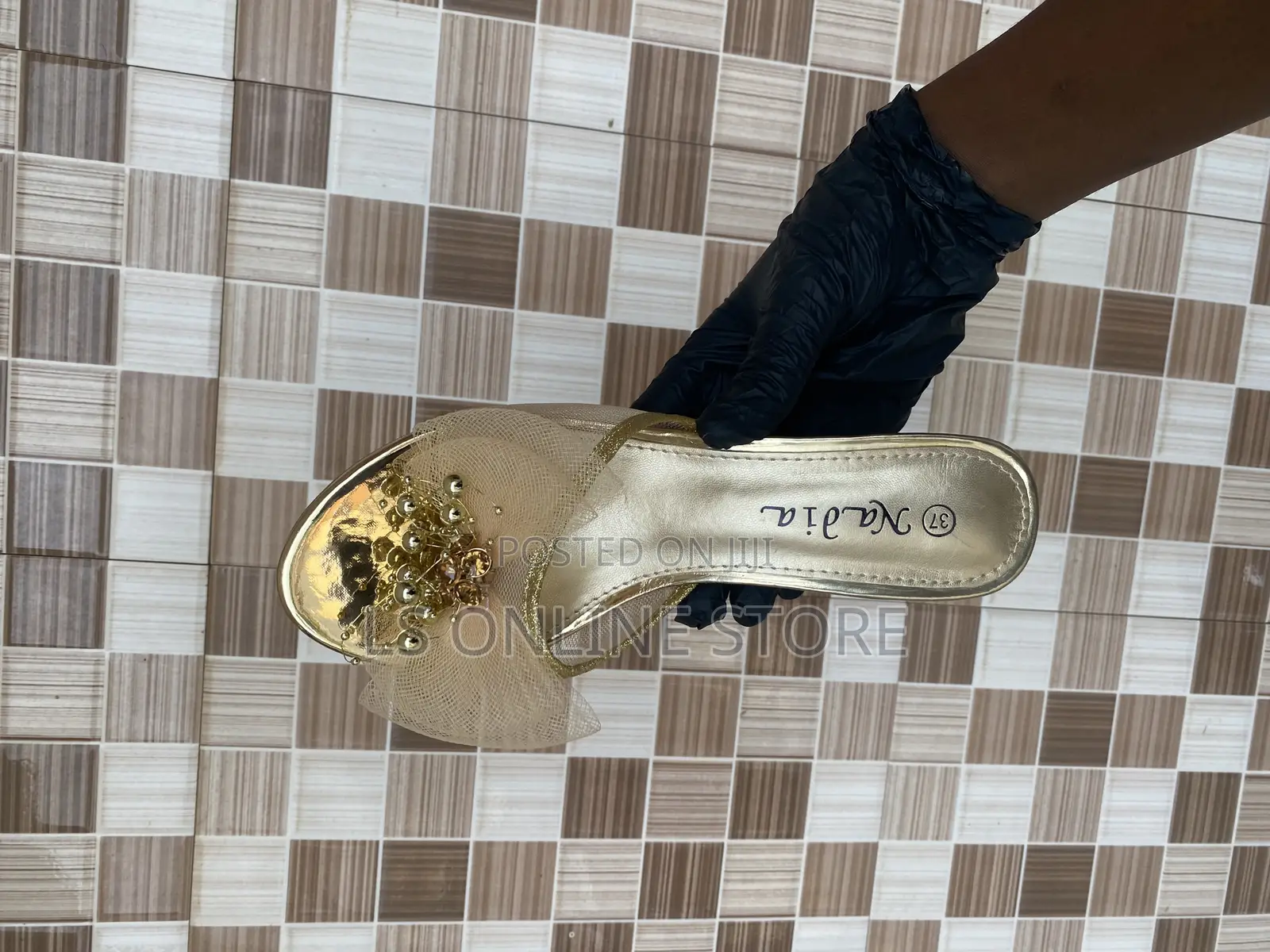 Silver and Gold Heels