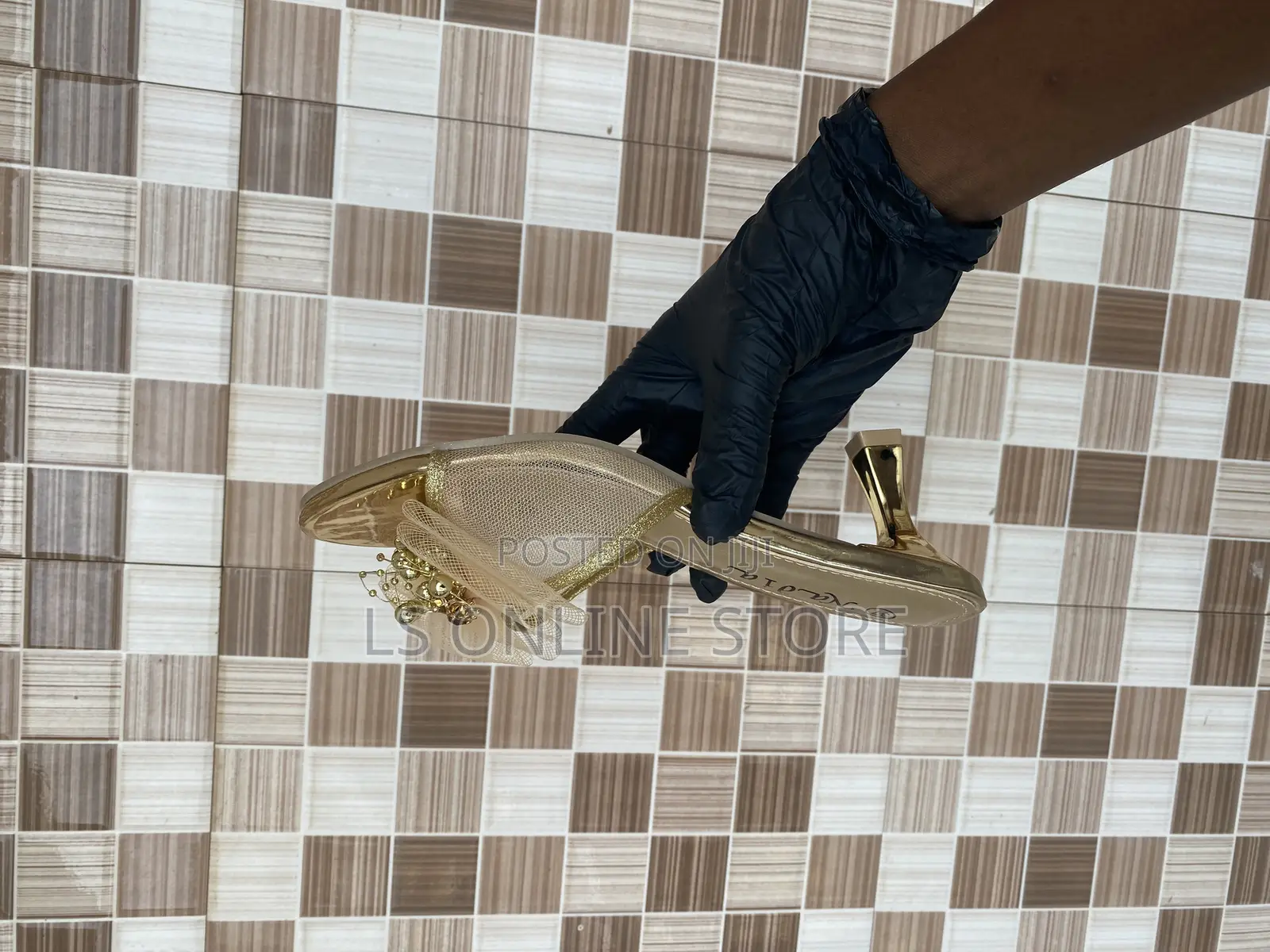 Silver and Gold Heels
