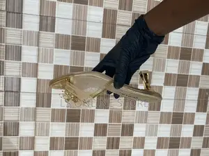 Silver and Gold Heels
