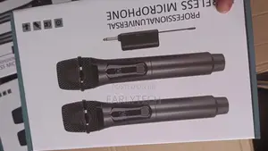 Wireless Mic / Cordless Rechargeable Microphone / 2-in-1 Dual Set