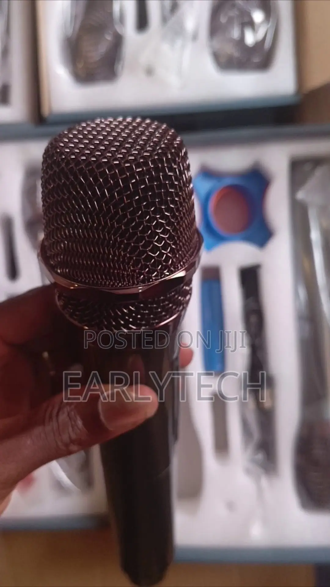 Wireless Mic / Cordless Rechargeable Microphone / 2-in-1 Dual Set