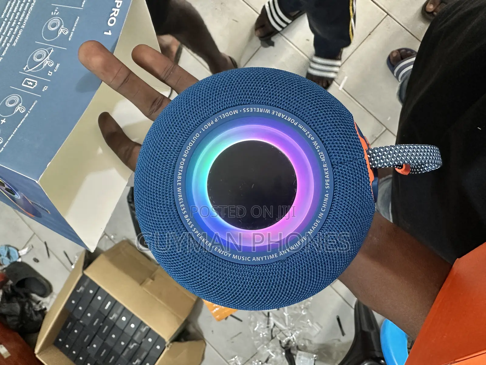 Pro 1 Portable Bluetooth Speaker.