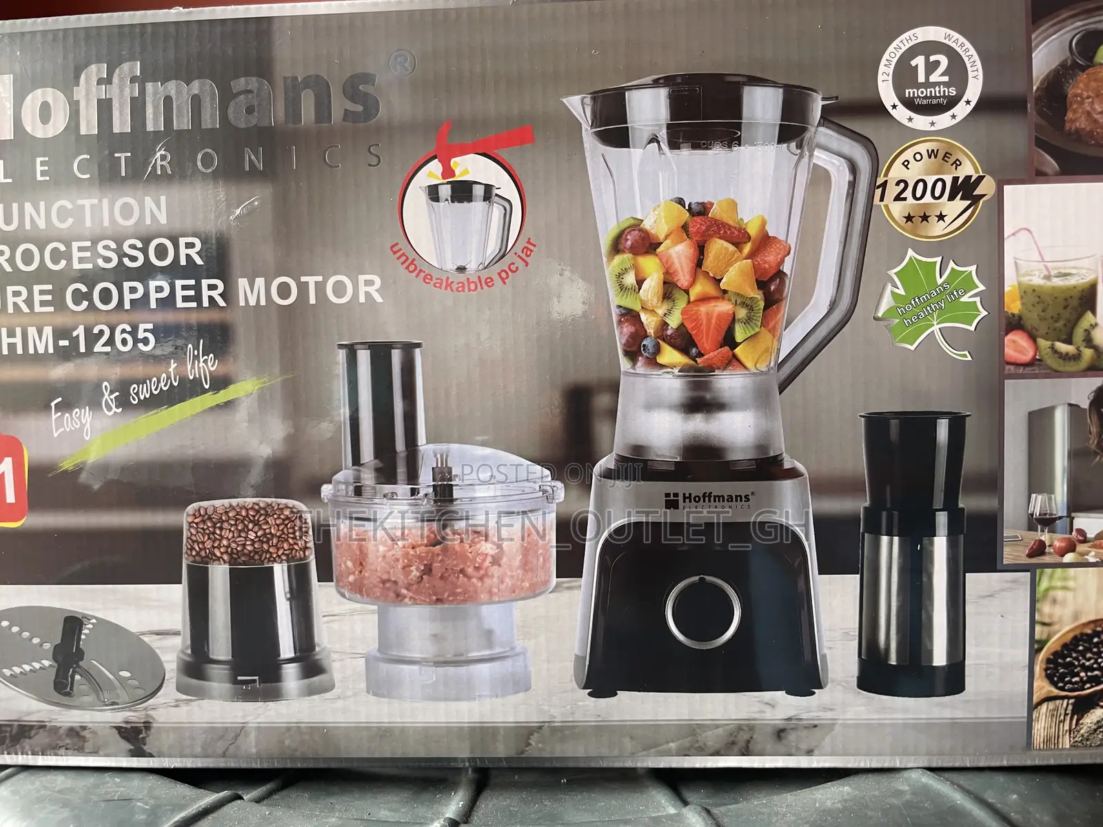 Hoffman 5in1 Food Processor