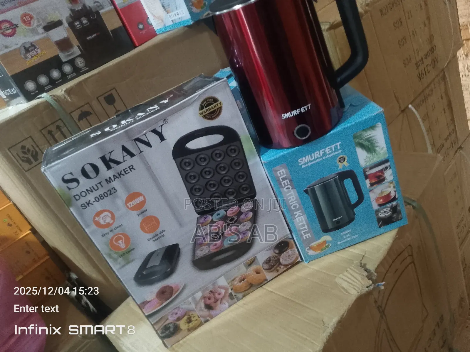 Donuts Maker and Kettle