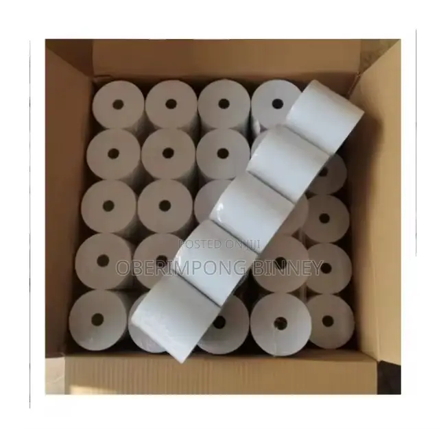 Receipt Paper 80x80mm Thick and Clear 50 in a Box