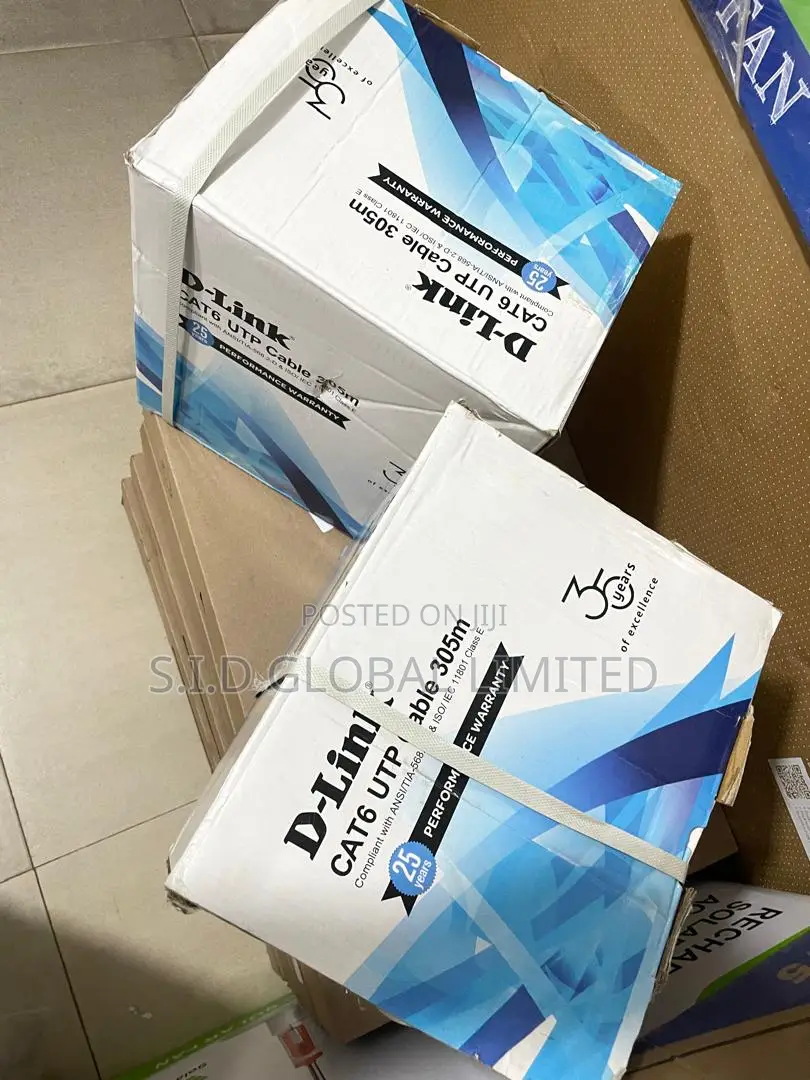 D-link Cat-6 Utp Cable 305 Meters