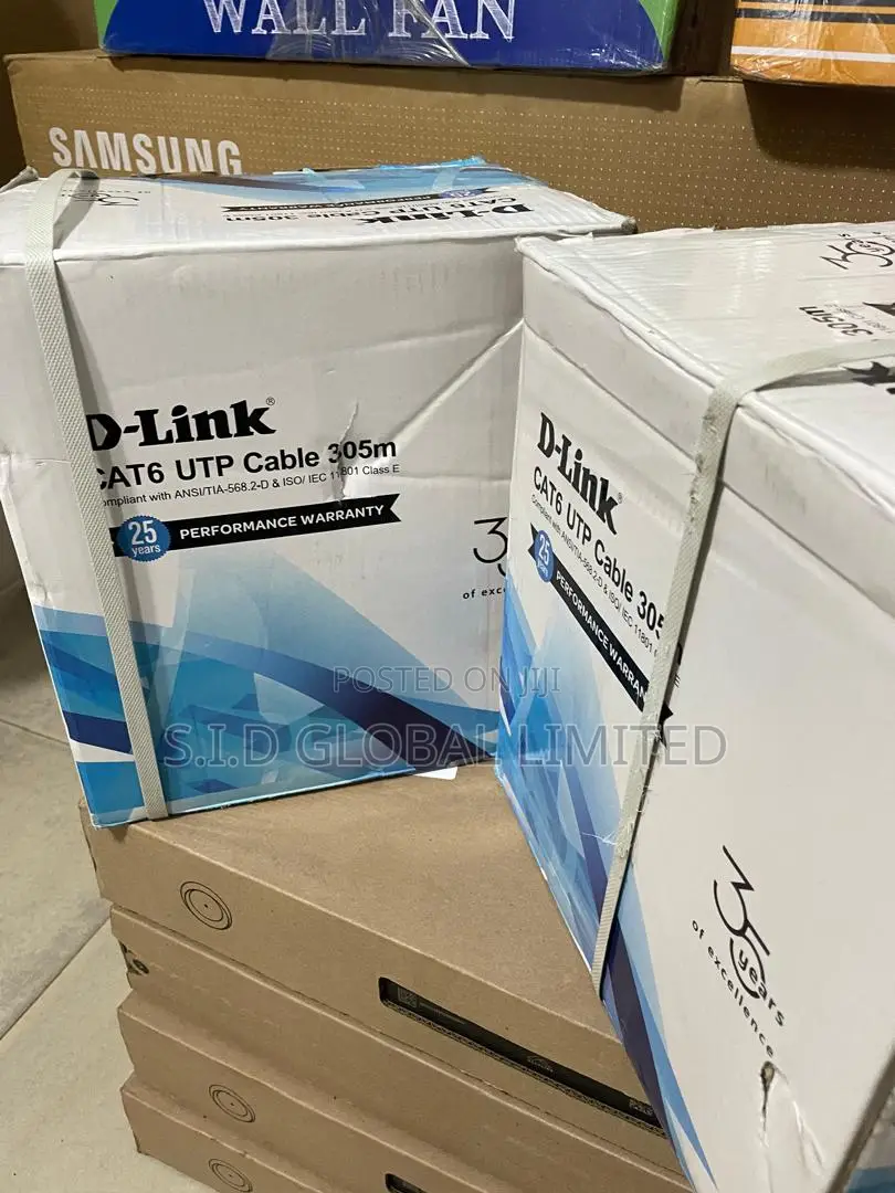D-link 1000ft Cat6 Cable