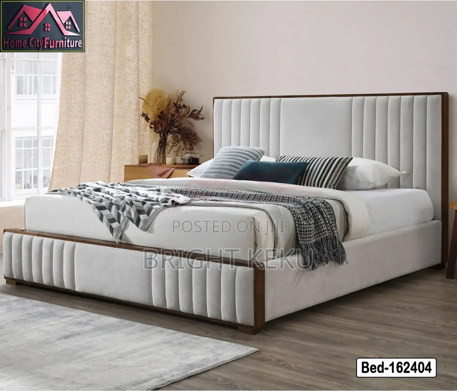 Quality Queen Side Bed Frame Ash Color Is Available